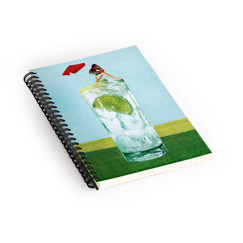 Tyler Varsell Umbrella I Spiral Notebook