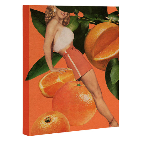 Tyler Varsell Vitamin C Orange Art Canvas