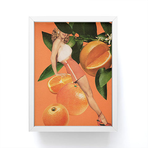 Tyler Varsell Vitamin C Orange Framed Mini Art Print