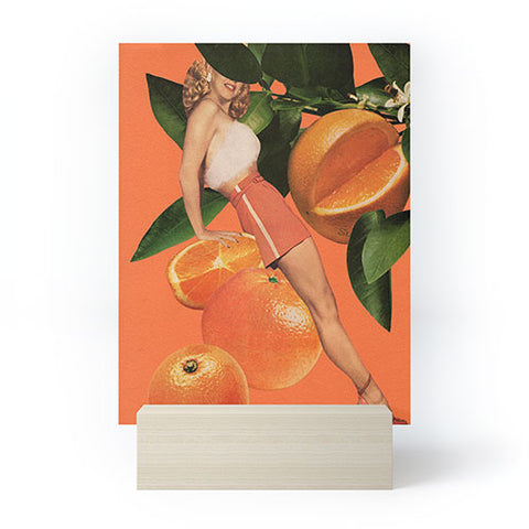 Tyler Varsell Vitamin C Orange Mini Art Print