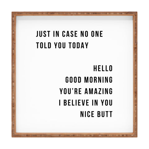 Typologie Paper Co Just In Case No One Told You T Square Tray