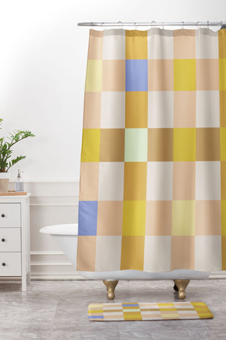 Urban Wild Studio above the surf Shower Curtain And Mat