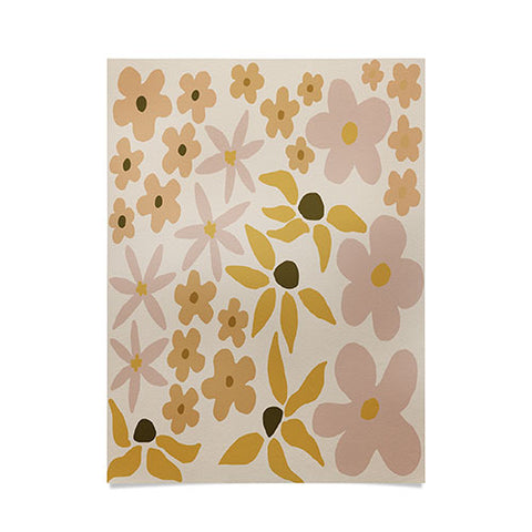 Urban Wild Studio black coffee morning tan Poster