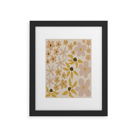 Urban Wild Studio black coffee morning tan Framed Art Print