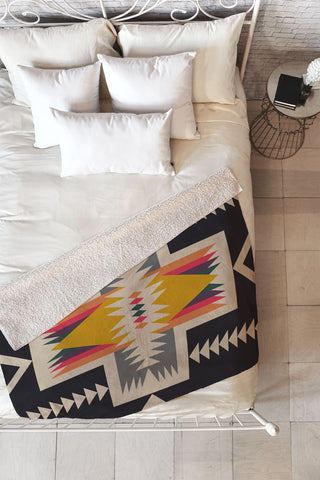 Urban Wild Studio bonfire Fleece Throw Blanket