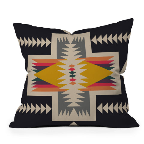 Urban Wild Studio bonfire Throw Pillow