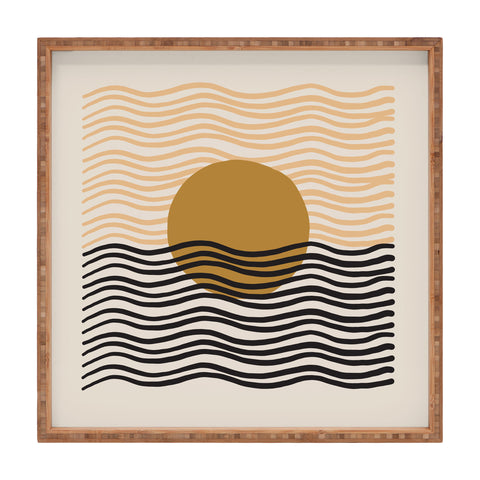 Urban Wild Studio by twilight Square Tray