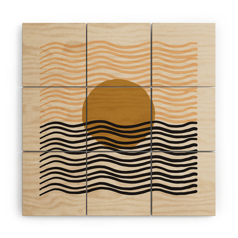 Urban Wild Studio by twilight Wood Wall Mural