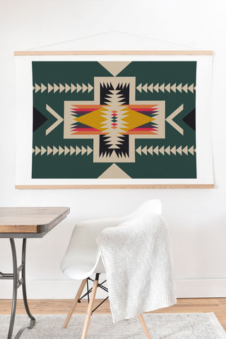 Urban Wild Studio cabin in the woods new Art Print And Hanger