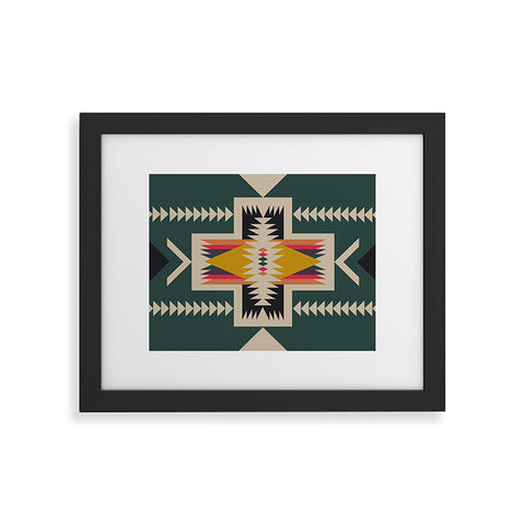 Urban Wild Studio cabin in the woods new Framed Art Print