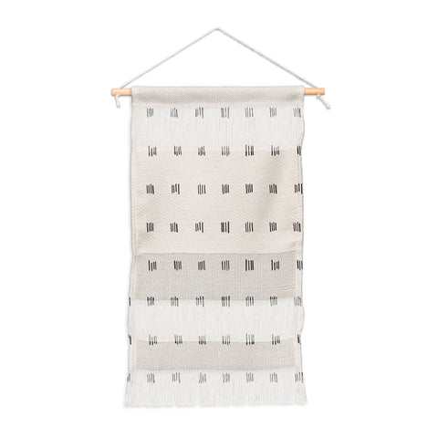 Urban Wild Studio desert check small charcoal Wall Hanging Portrait
