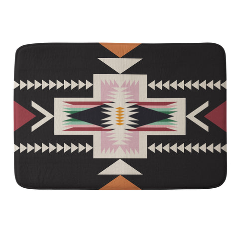 Urban Wild Studio desert pink Memory Foam Bath Mat