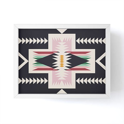 Urban Wild Studio desert pink Framed Mini Art Print