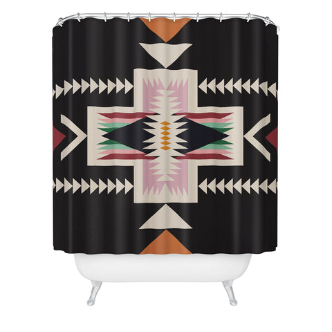 Urban Wild Studio desert pink Shower Curtain