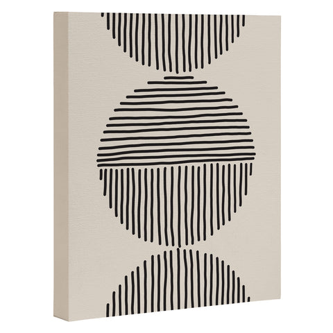 Urban Wild Studio evening lines Art Canvas