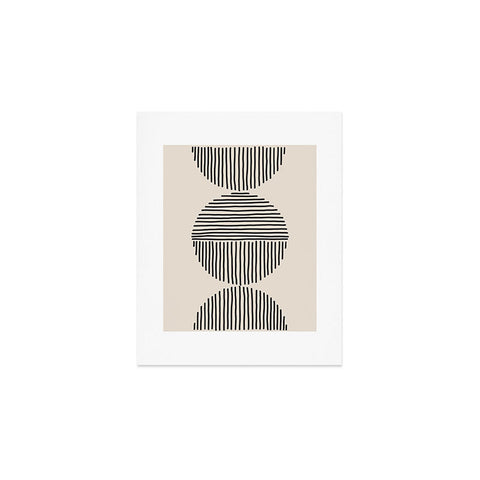 Urban Wild Studio evening lines Art Print