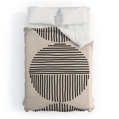 Urban Wild Studio evening lines Duvet Cover