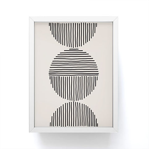 Urban Wild Studio evening lines Framed Mini Art Print
