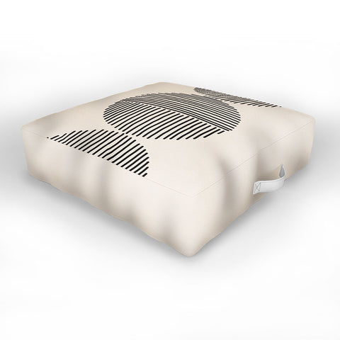 Urban Wild Studio evening lines Outdoor Floor Cushion