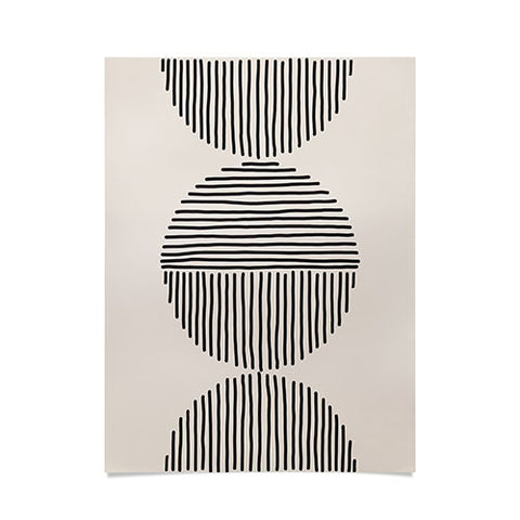 Urban Wild Studio evening lines Poster