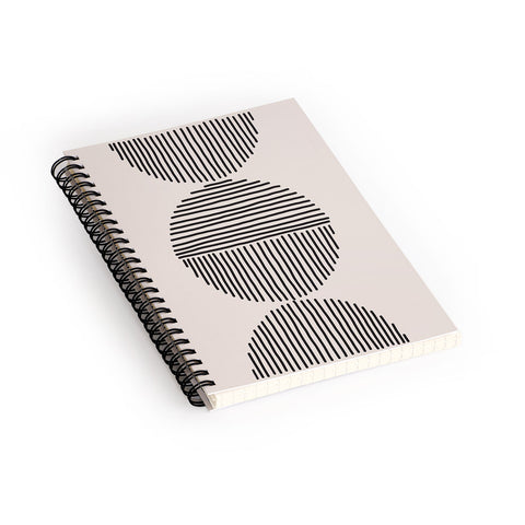 Urban Wild Studio evening lines Spiral Notebook