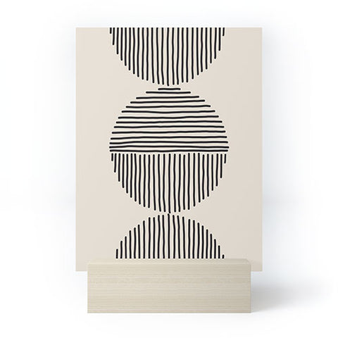 Urban Wild Studio evening lines Mini Art Print