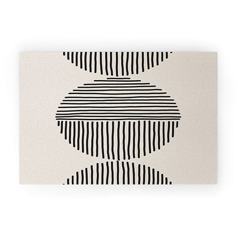 Urban Wild Studio evening lines Welcome Mat