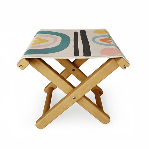 Urban Wild Studio found flowers Folding Stool