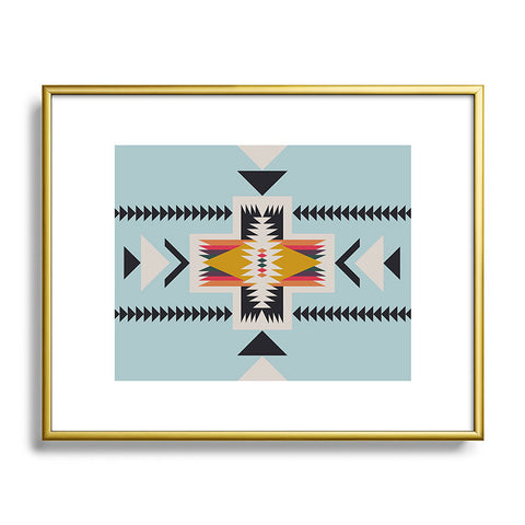 Urban Wild Studio hammock nap Metal Framed Art Print