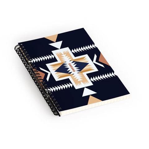 Urban Wild Studio hills at night Spiral Notebook