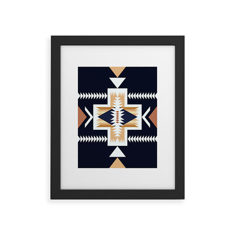 Urban Wild Studio hills at night Framed Art Print