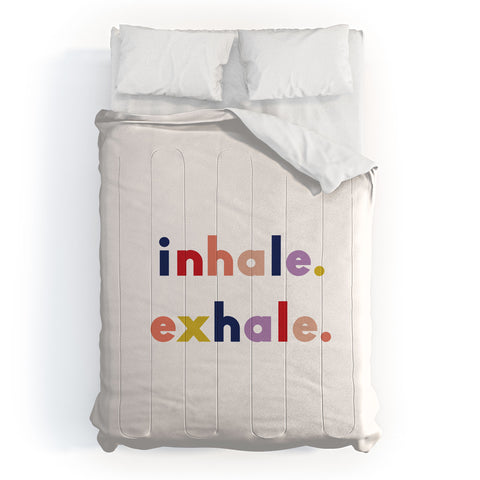 Urban Wild Studio inhale exhale multi Comforter