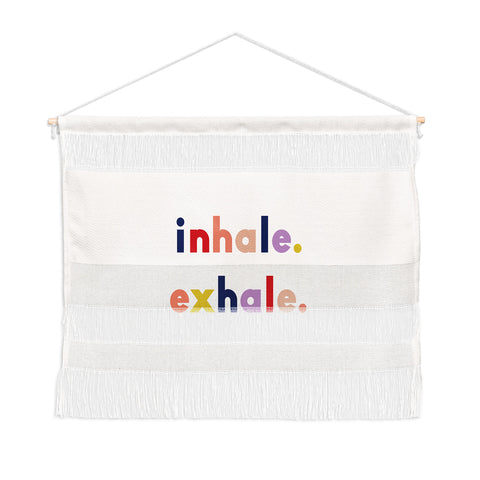 Urban Wild Studio inhale exhale multi Wall Hanging Landscape