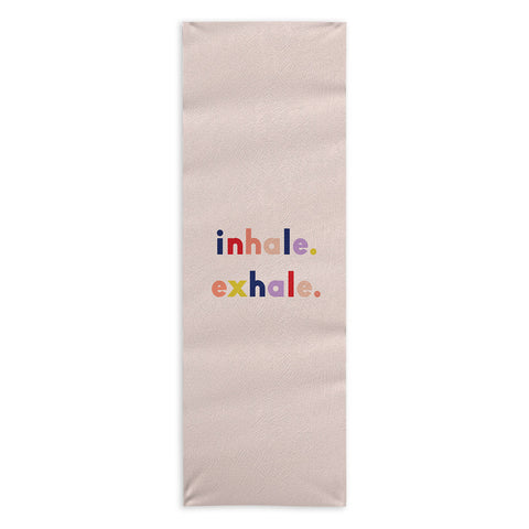 Urban Wild Studio inhale exhale multi Yoga Towel