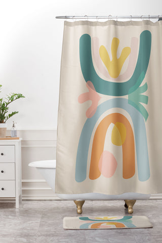 Urban Wild Studio just before summer Shower Curtain And Mat