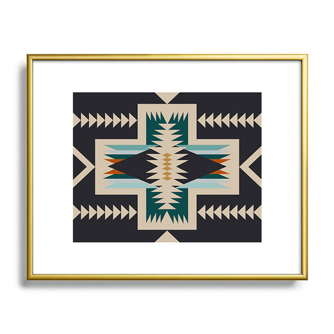 Urban Wild Studio north star Metal Framed Art Print