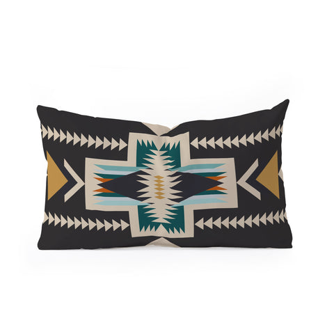 Urban Wild Studio north star Oblong Throw Pillow
