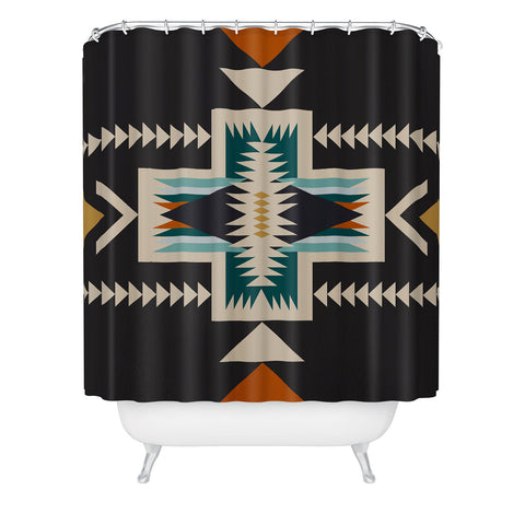 Urban Wild Studio north star Shower Curtain