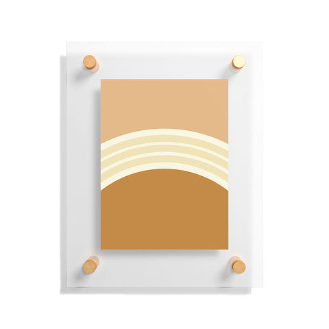 Urban Wild Studio one day clay layers 2 Floating Acrylic Print