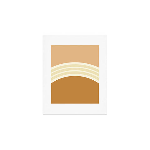 Urban Wild Studio one day clay layers 2 Art Print