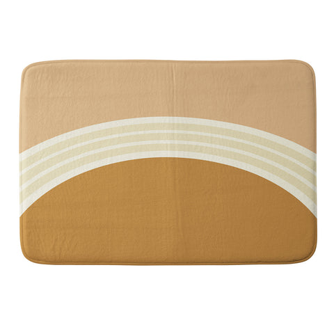 Urban Wild Studio one day clay layers 2 Memory Foam Bath Mat