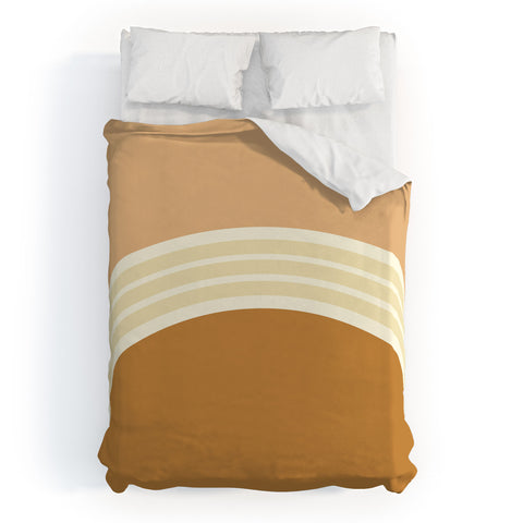 Urban Wild Studio one day clay layers 2 Duvet Cover