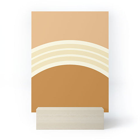 Urban Wild Studio one day clay layers 2 Mini Art Print