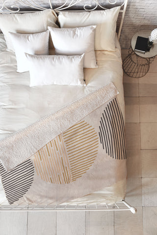 Urban Wild Studio one last swim Fleece Throw Blanket