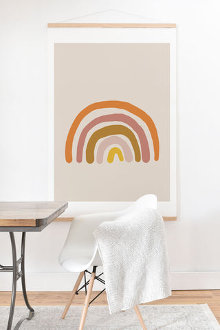 Urban Wild Studio paint rainbow Art Print And Hanger
