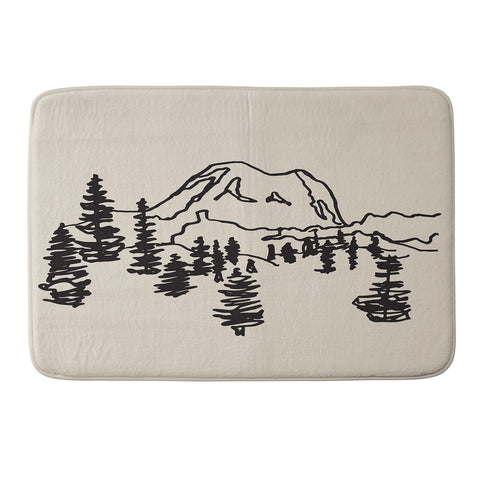 Urban Wild Studio Rainier Memory Foam Bath Mat