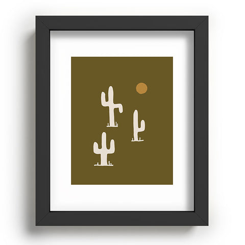 Urban Wild Studio saguaro silent disco olive Recessed Framing Rectangle