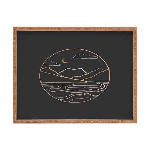 Urban Wild Studio sneak peak at night Rectangular Tray