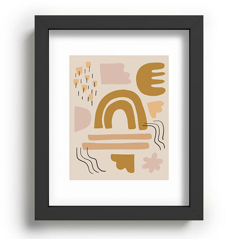 Urban Wild Studio sun pattern Recessed Framing Rectangle