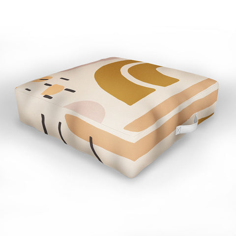 Urban Wild Studio sun pattern Outdoor Floor Cushion